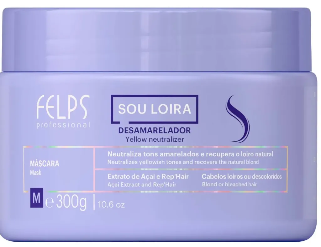 Botox for hair FELPS XBTX Platinum Toning SOU LOIRA. 300g