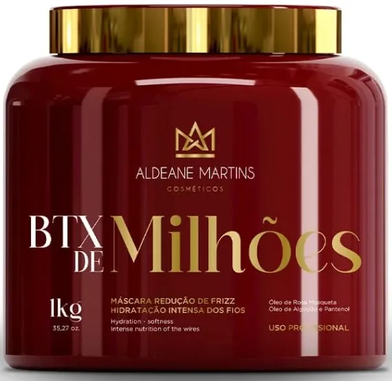 AM Cosmeticos (Aldeane Martins) Btx de Milhoes 1kg