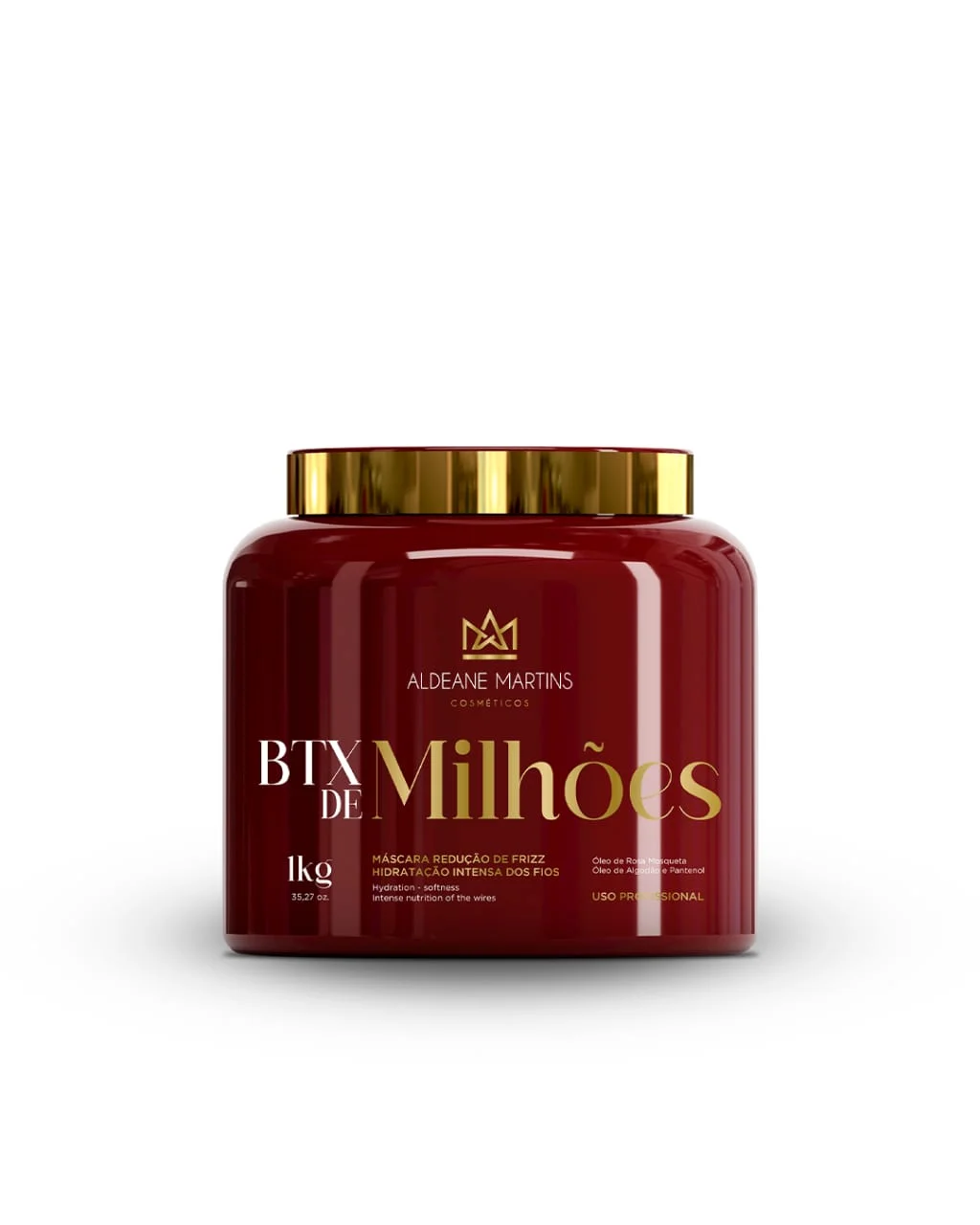 [AMBMILHOES] AM Cosmeticos (Aldeane Martins) Btx de Milhoes 1kg