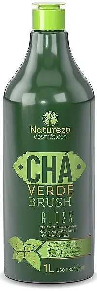 Nanoplasty Brush Gloss Chá Verde - Natureza Cosméticos 1L