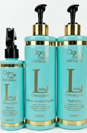 CLARY LISS Ментоловая линия для стимулирования роста волос  Cresce Pelo 1200 ml