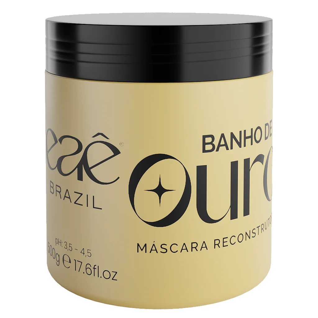 [NC3B23LJF-T2242C5ZW] Mask restoration and reconstruction Bath De Ouro 500g - Eaê Brazil
