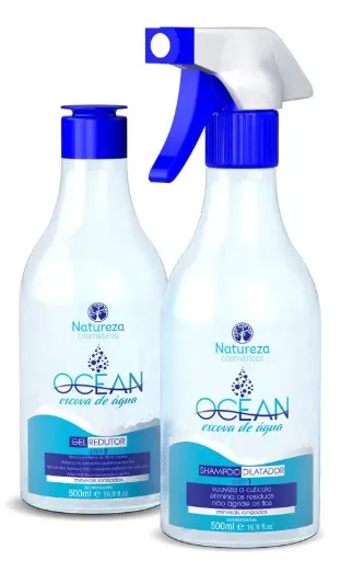[MRP4SQYJD] Кератин Гель De Agua Ocean Natureza Cosméticos(2x500ml)