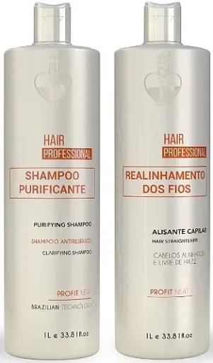 [KITHAIRPROFESSIONAL] Kit Nanoplasty - Realinhamento dos fios - Love Potion 2*1l