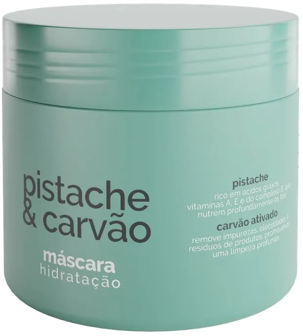 Mask Pistache & Carvão 300ml - Eaê Brazil