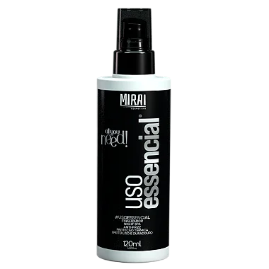 [9FJ6DCQW9] Spray Финализатор Uso Essencial Mirai Cosméticos 120 ml