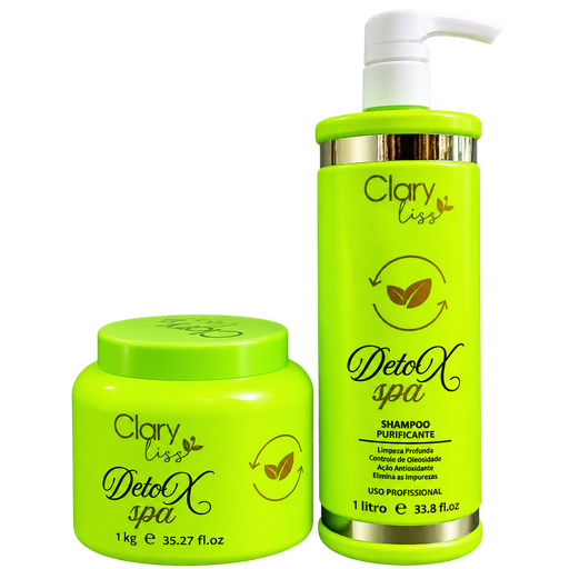 [CLADETOX] KIT Детокс SPA CLARY LISS 1KG+1L