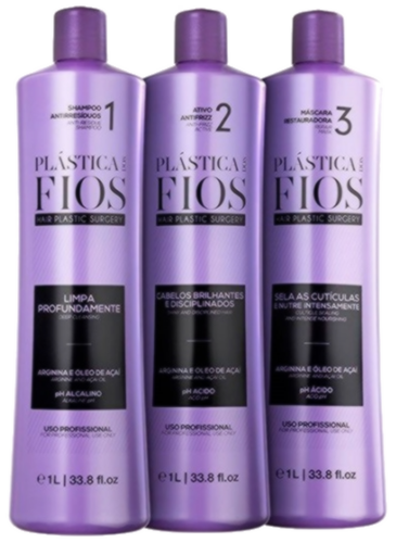 [P-KP0015] Sealing Thermal Plastic Wire Cadiveu - Kit 3x1000mL