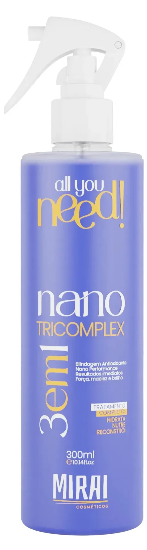 Nanovertization Mirai All You Need! Tricomplex 3 em 1 300ml