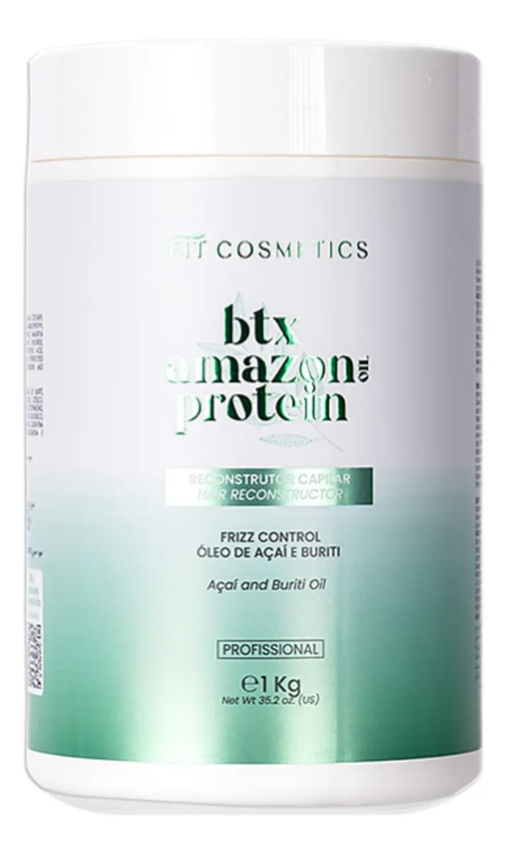 Botox Amazon Oil Protein Sem Formol 1 Kg - Fit Cosmetics