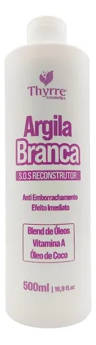 White clay mask Thyrre Argila Branca SOS restoration - 500 Ml