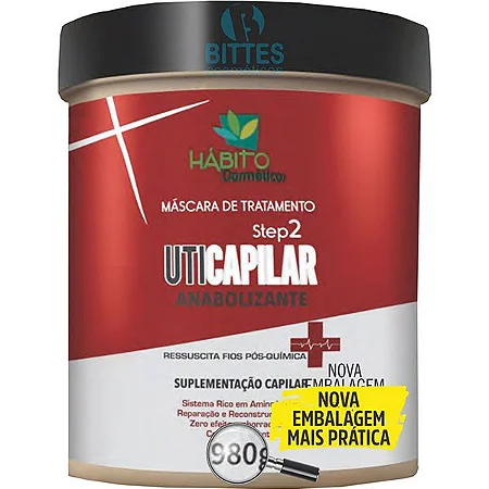 [massoshabito] Маска SOS реконструкция для волос UTI CAPILAR от  HÁBITO COSMÉTICOS, 980gr
