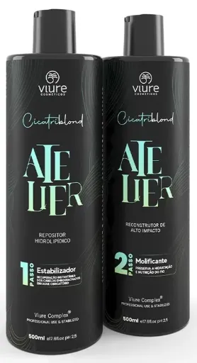 [1078] CicatriBlond Instant Blonde Reconstruction Kit 2 × 500 ml — Viure