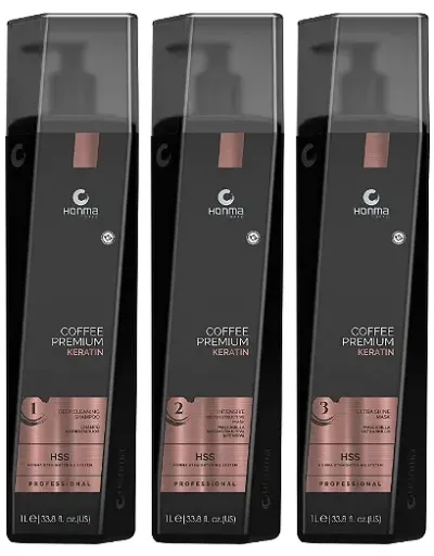 [KITHONCOFFE] Honma Tokyo Coffee Premium кератиновый набор 3 x 1 л