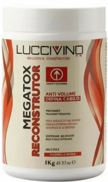 botox LUCCIVINO MEGATOX RECONSTRUTOR 1000 ml