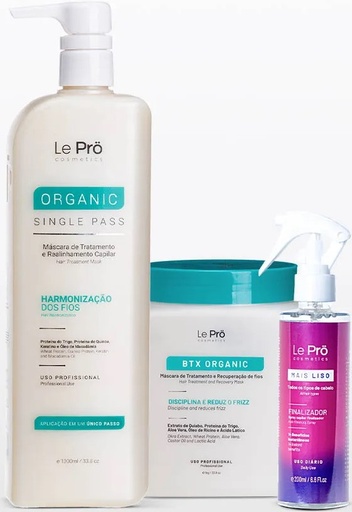 [LPROORGANIC,BTX1K,MAISLISO200] Набор Organic Single Pass от Le Prö Cosmetics (2l+200ml)