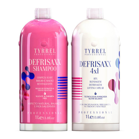 TYRREL DEFRISAXX 4 in 1 Hair Botox Kit 1L+1L