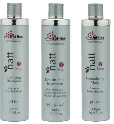 [OPT3500] NATT Keratin Hair Treatment by OPT LISS - 3 x 500ml