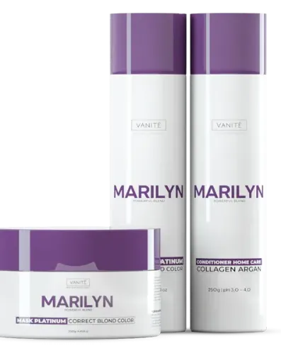 [HOMEGRACE] Vanite Marilyn Home Care Kit Shampoo 250 ml + Conditioner 250 ml + Mask 300 g